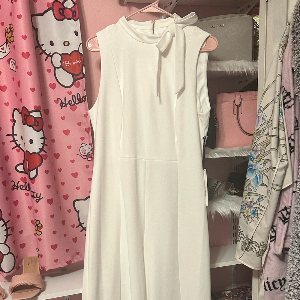 Calvin Klein White Jumpsuit